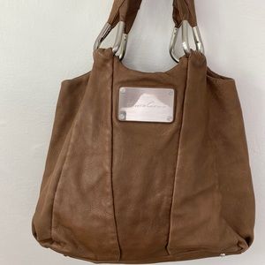 Like new! Kenneth Cole leather boho shoulder bag
